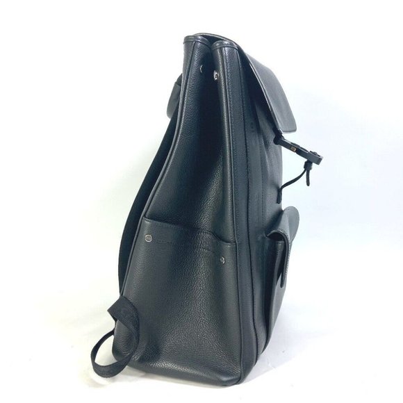 Authenticity Guarantee Dior 1ADBA143SSE Saddle backpack Bag Backpack Leather Bl - Picture 14 of 16